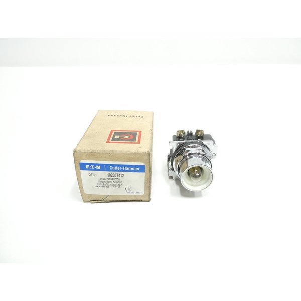 Eaton Cutler-Hammer Illuminated 240V-Ac Pushbutton 10250T412